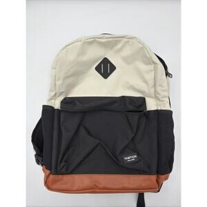 YAMTION School Backpack,Bookbag Teen Boys and Girls Black Beige, Read!